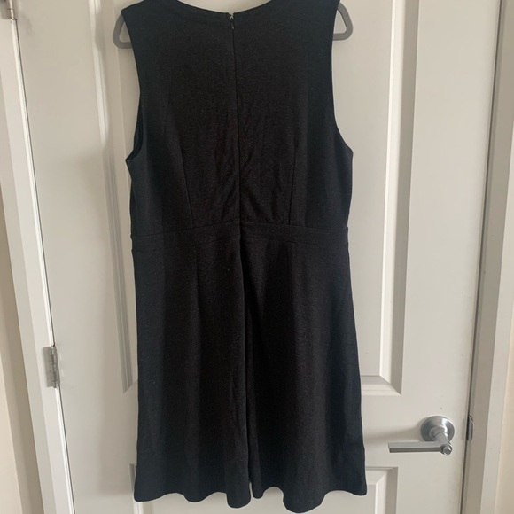LOFT Plus Gray Dress Size 16 - Picture 7 of 9
